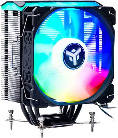 Ventilateur processeur iTek ICY-4HLA RGB (Noir) à prix bas
