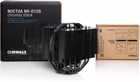 Photo de Ventilateur processeur Noctua NH-D15S (Noir)