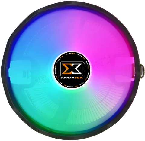 Photo de Ventilateur processeur Xigmatek Apache Plus RGB (Noir)