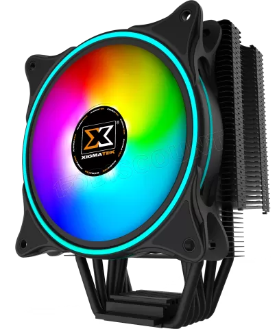 Photo de Ventilateur processeur Xigmatek Windpower WP1266 RGB (Noir)