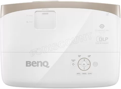 Photo de Videoprojecteur BenQ W2000 Full HD Focale standard (Blanc/Or)