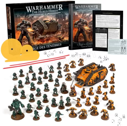 Photo de Warhammer 30k - Boite de Jeu / L'Age des Ténèbres (Fr)