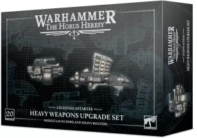 Photo de Warhammer 30k Horus Heresy Games Workshop Set d'Améliorations d'Armes Lourdes ? Lance-missiles et Bolters Lourds