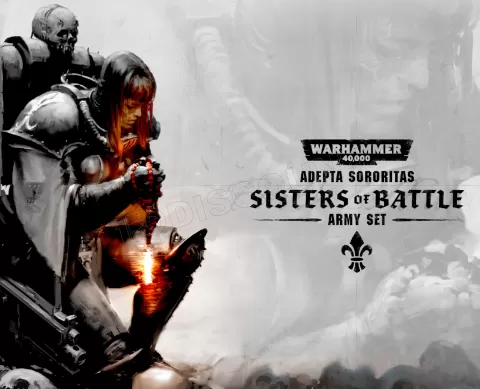 Armée Adepta Sororitas Warhammer 40k – Figurines Partiellement Montées/peintes – Occasion