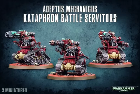 Photo de Warhammer 40k - Adeptus Mechanicus Kataphron Battle Servitors