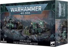 Photo de Warhammer 40k - Astra Militarum Batterie d'Artillerie