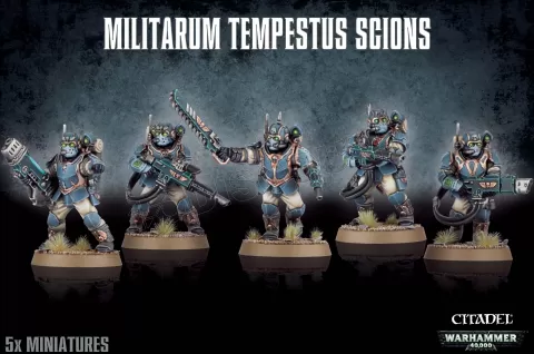 Photo de Warhammer 40k - Astra Militarum Tempestus Scions Squad / Scions Squad