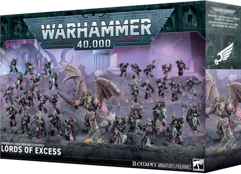 Photo de Warhammer 40k - Battleforce Emperor's Children : Seigneurs de L'Exces