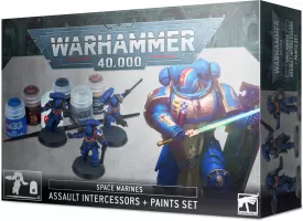 Photo de Warhammer 40k - Citadel Space Marines Paint Set