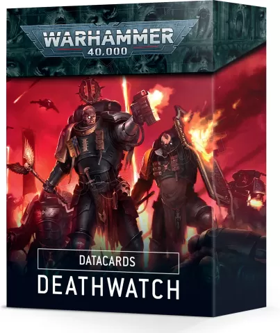 Photo de Warhammer 40k - Datacards V.9 Space Marines : Deathwwatch (Fr)