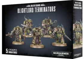 Photo de Warhammer 40k - Death Guard Blightlord Terminators