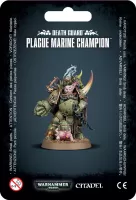 Photo de Warhammer 40k - Death Guard Plague Marine Champion