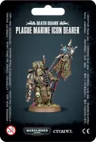 Photo de Warhammer 40k - Death Guard Plague Marine Icon Bearer