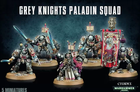 Photo de Warhammer 40k - Grey Knights Paladins / Terminators Squad