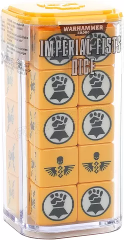 Photo de Warhammer 40k - Imperial Fists Dice Set