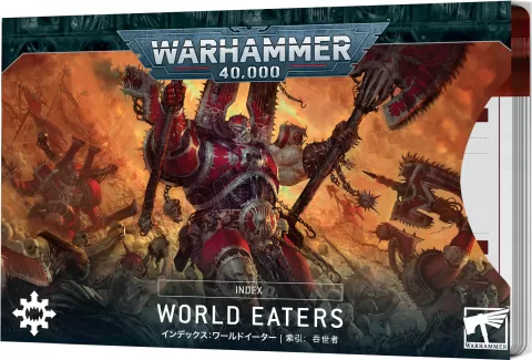Photo de Warhammer 40k - Index Cards V.10 World Eaters (Fr)