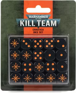 Photo de Warhammer 40k - Kill Team Chaotica Dice Set