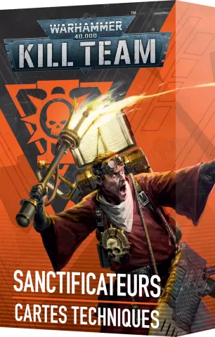 Photo de Warhammer 40k - Kill Team Datacards Sanctificateurs (Fr) (2025)