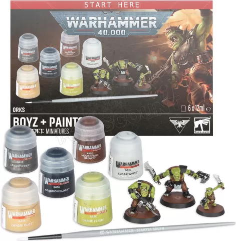 Photo de Warhammer 40k - Orks Paint Set
