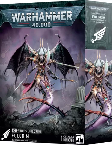 Photo de Warhammer 40k - SMC Emperor's Children Fulgrim, Primarque Demon de Slaanesh