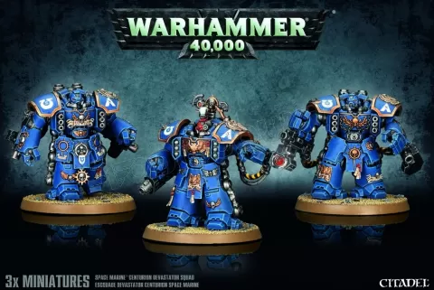 Photo de Warhammer 40k - Space Marine Devastator Centurion Squad