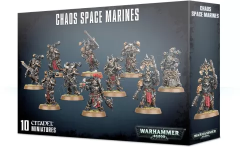 Photo de Warhammer 40k - Space Marine du Chaos Squad / Legionnaires