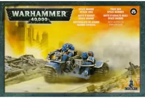 Photo de Warhammer 40k - Space Marine Moto d'Assaut MK2