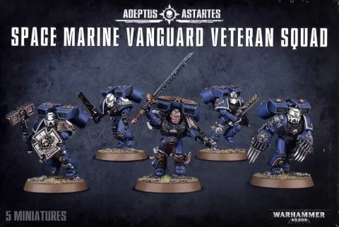 Photo de Warhammer 40k - Space Marine Vanguard Veteran Squad