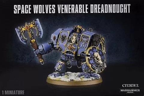 Photo de Warhammer 40k - Space Wolves Dreadnought Venerable