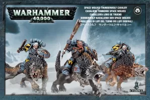 Photo de Warhammer 40k - Space Wolves Thunderwolf Cavalry