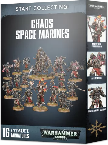 Photo de Warhammer 40k - Start Collecting! Chaos Space Marines 2019