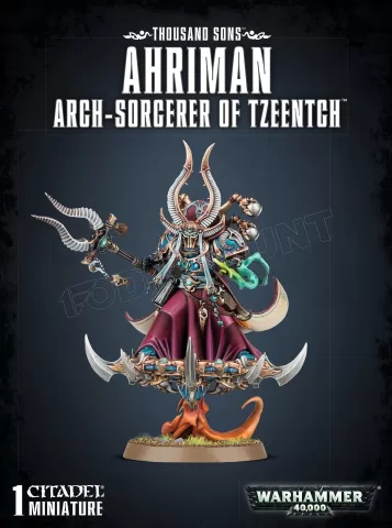 Photo de Warhammer 40k - Thousand Sons Ahriman l'Archi-sorcier