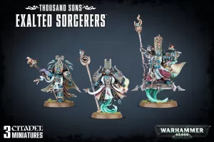 Photo de Warhammer 40k - Thousand Sons Exalted Sorcerers