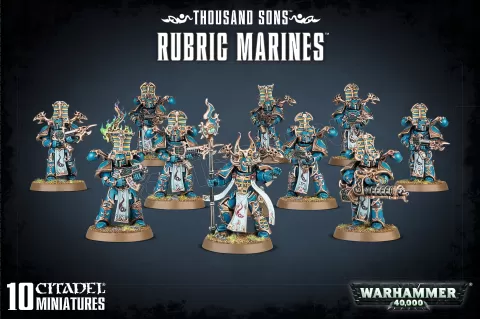 Photo de Warhammer 40k - Thousand Sons Marines Rubric