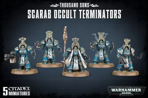Photo de Warhammer 40k - Thousand Sons Scarab Occult Terminators
