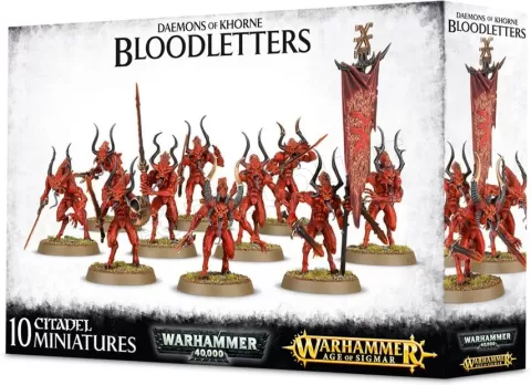 Photo de Warhammer AoS & 40k - Daemons Of Khorne Bloodletters