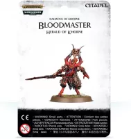 Photo de Warhammer AoS & 40k - Daemons Of Khorne Bloodmaster, Herald of Khorne