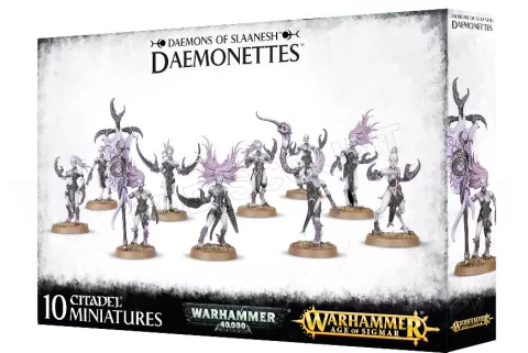 Photo de Warhammer AoS & 40k - Daemons Of Slaanesh Daemonettes