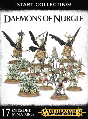 Photo de Warhammer AoS & 40k - Start Collecting! Daemons Of Nurgle