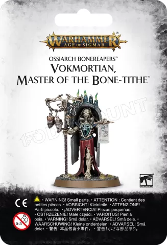 Photo de Warhammer AoS - Ossiarch Bonereapers Vokmortian, Maître de la Dîme d'Os