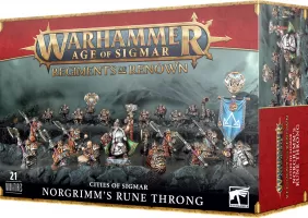Photo de Warhammer AoS - Régiment de Renommée : Foule Runique de Norgrimm