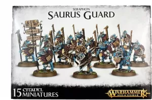Photo de Warhammer AoS - Seraphon Saurus Guard
