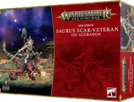 Photo de Warhammer AoS - Seraphon Vétéran Scarifié Saurus sur Aggradon