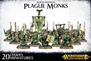 Photo de Warhammer AoS - Skaven Pestilens Plague Monks