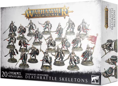 Photo de Warhammer AoS - Soulblight Gravelords Deathrattle Skeletons