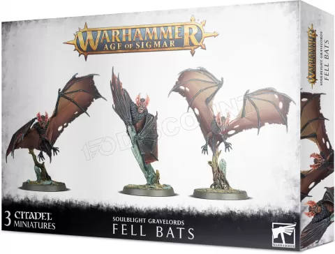 Photo de Warhammer AoS - Soulblight Gravelords Fell Bats