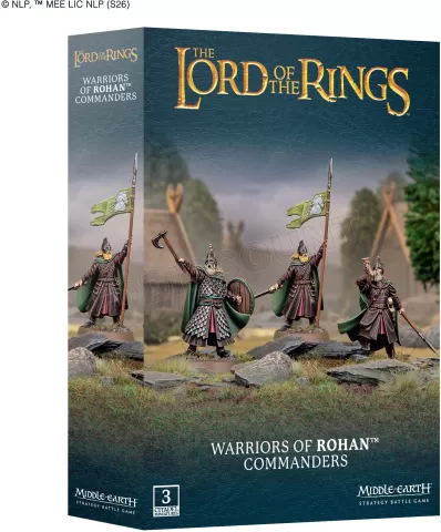 Photo de Warhammer Middle Earth - Commandants des Guerriers du Rohan
