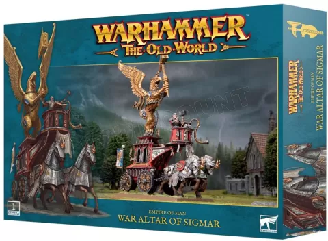 Photo de Warhammer ToW - Empire de L'Homme : Autel de Guerre de Sigmar