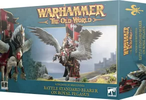 Photo de Warhammer The Old World Games Workshop BATTLE STANDARD ON ROYAL PEGASUS