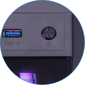 Compatible en RGB adressable